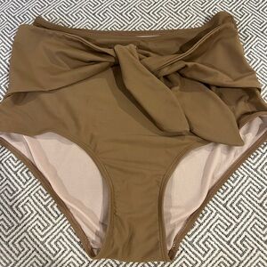 Kortni Jeane Tie-Up-Front Bikini Bottoms